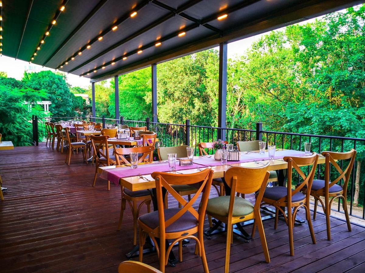 Hotel Laguna Terrace Kavarna Exterior foto
